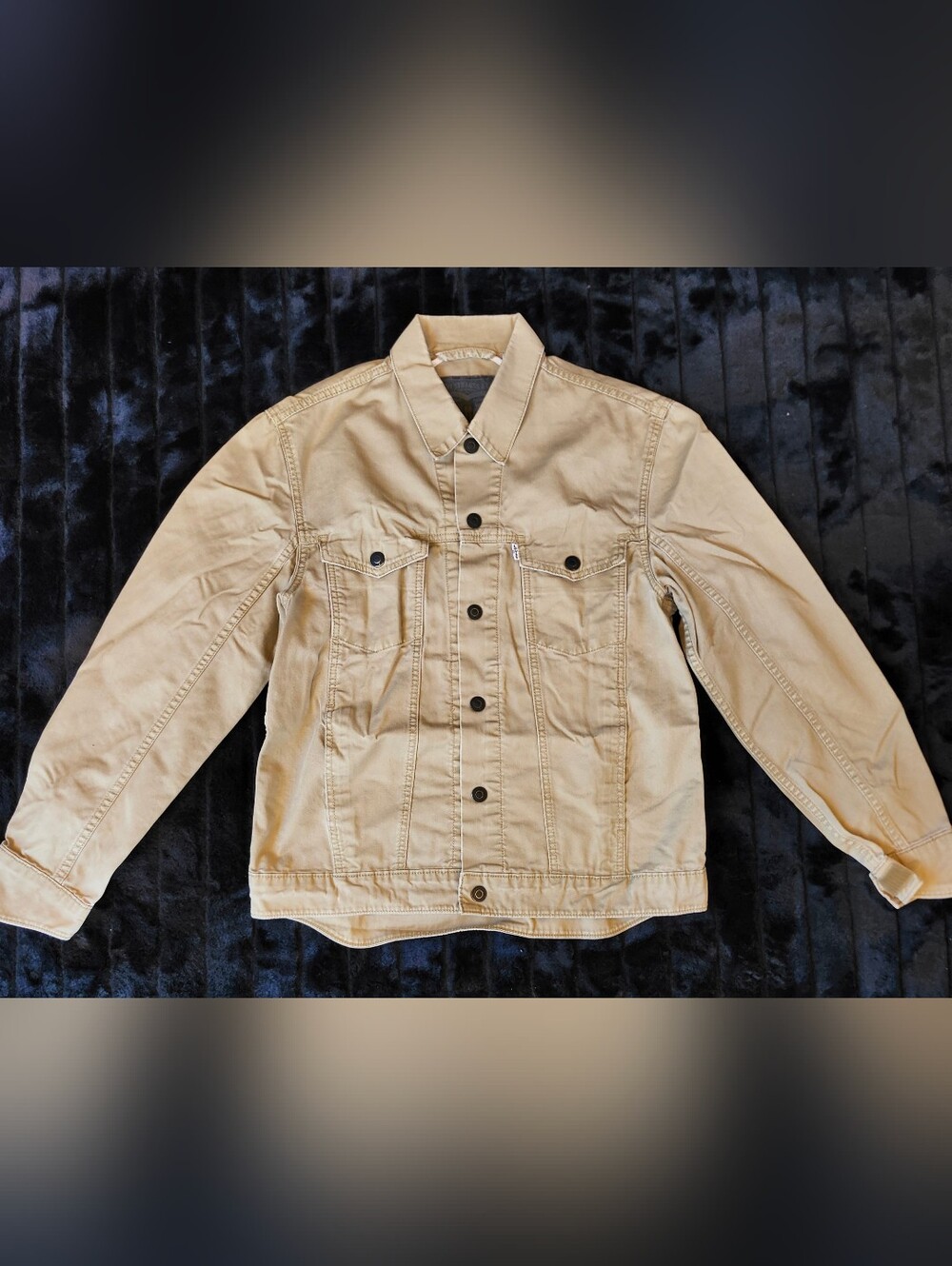 Levis Khaki Commuter Trucker Jacket Medium